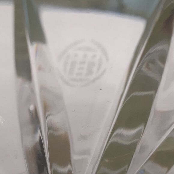 Rogaska round concave cutglass crystal bowl - Picture 5 of 8